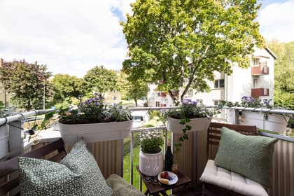 Balkong eller utsiktsbild