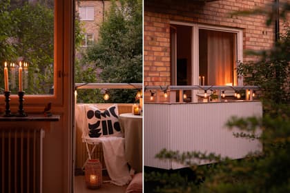 Balkong eller utsiktsbild