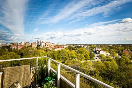 Balkong eller utsiktsbild