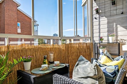 Balkong eller utsiktsbild