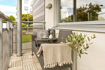 Balkong eller utsiktsbild