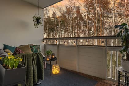 Balkong eller utsiktsbild