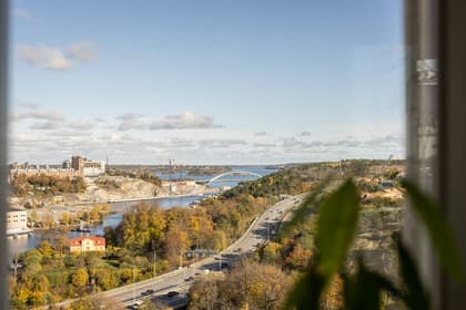 Balkong eller utsiktsbild