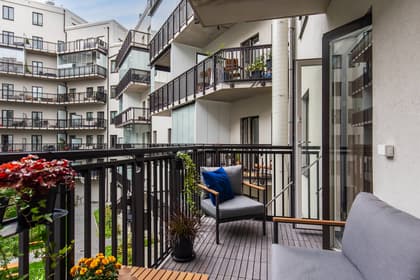 Balkong eller utsiktsbild