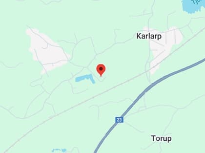 Illustrerad karta över fastigheten eller området