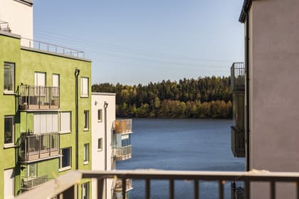 Balkong eller utsiktsbild