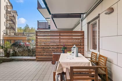 Balkong eller utsiktsbild