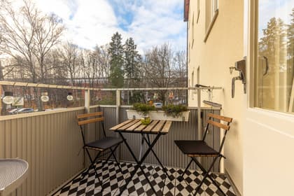 Balkong eller utsiktsbild