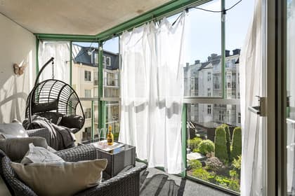 Balkong eller utsiktsbild