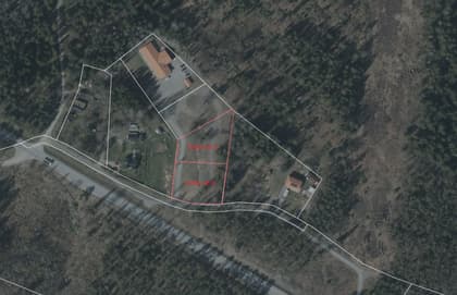 Illustrerad karta över fastigheten eller området