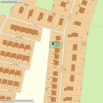 Illustrerad karta över fastigheten eller området