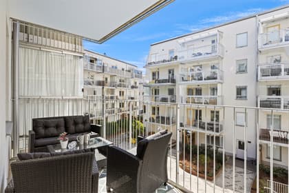 Balkong eller utsiktsbild