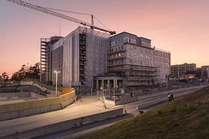 Balkong eller utsiktsbild