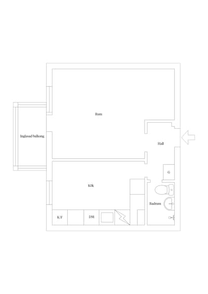 Lagmansvägen 5B, Centrum