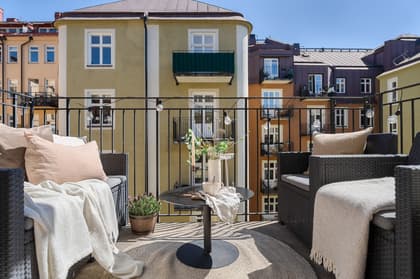 Balkong eller utsiktsbild