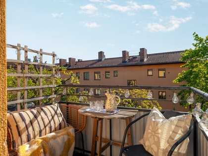 Balkong eller utsiktsbild