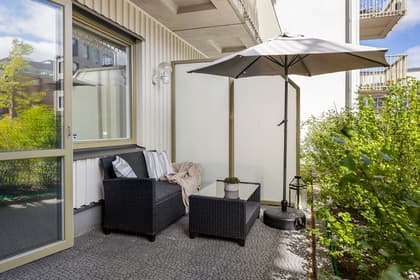 Balkong eller utsiktsbild