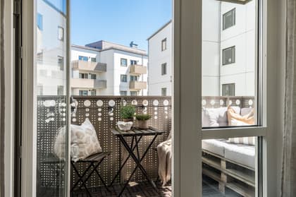 Balkong eller utsiktsbild