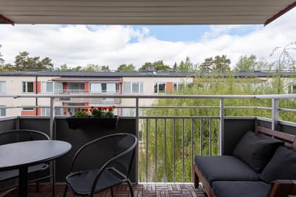 Balkong eller utsiktsbild