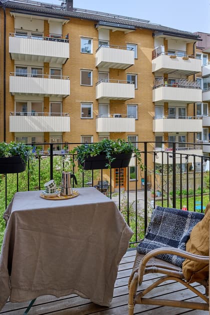 Balkong eller utsiktsbild