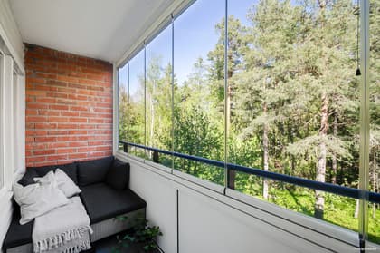 Balkong eller utsiktsbild