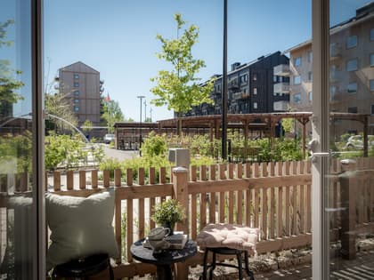 Balkong eller utsiktsbild