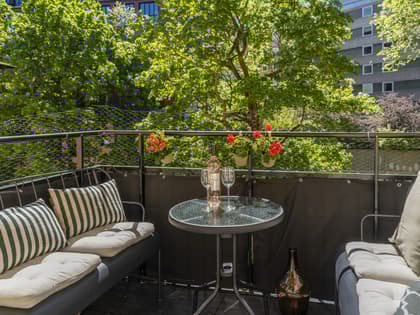 Balkong eller utsiktsbild