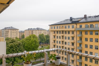 Balkong eller utsiktsbild