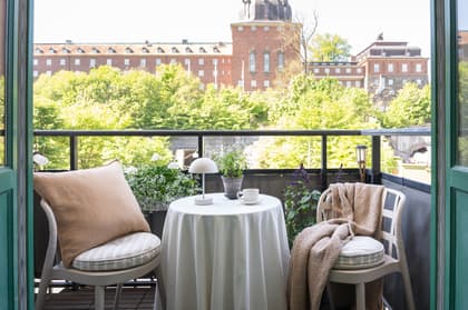 Balkong eller utsiktsbild