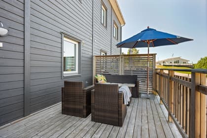 Balkong eller utsiktsbild