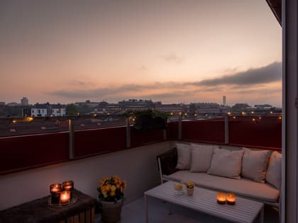 Balkong eller utsiktsbild