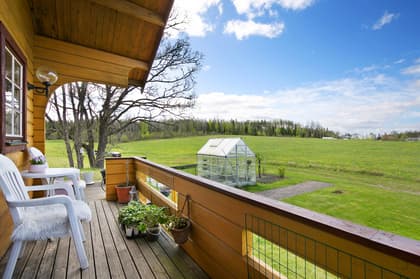 Balkong eller utsiktsbild