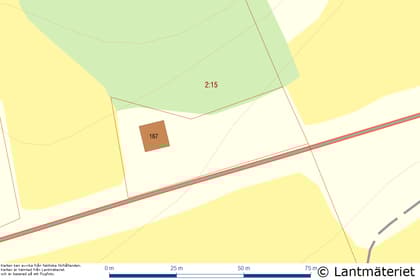 Illustrerad karta över fastigheten eller området