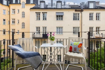 Balkong eller utsiktsbild