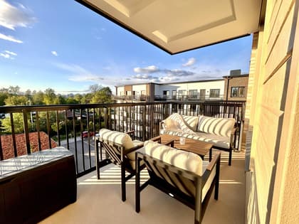 Balkong eller utsiktsbild