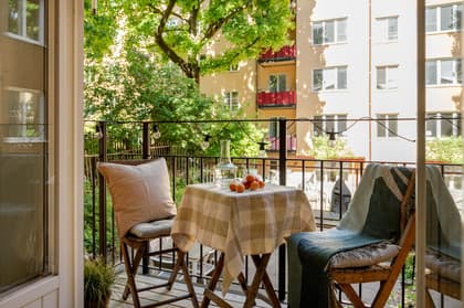 Balkong eller utsiktsbild