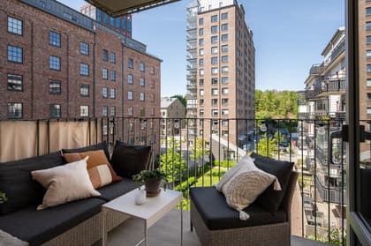 Balkong eller utsiktsbild