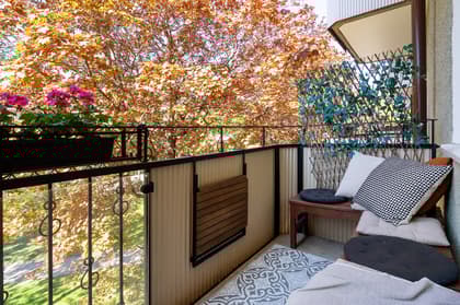 Balkong eller utsiktsbild