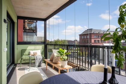 Balkong eller utsiktsbild