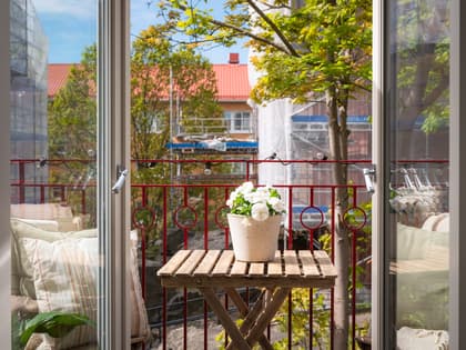 Balkong eller utsiktsbild