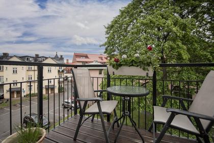 Balkong eller utsiktsbild