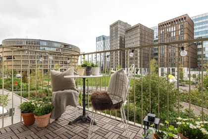 Balkong eller utsiktsbild