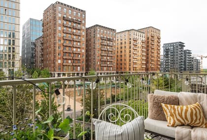 Balkong eller utsiktsbild