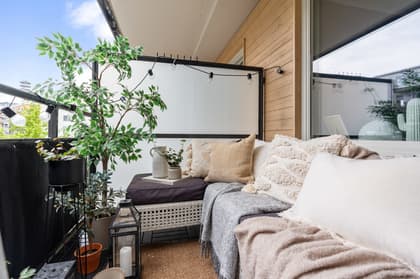 Balkong eller utsiktsbild