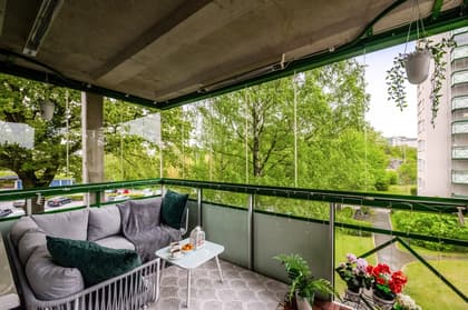 Balkong eller utsiktsbild