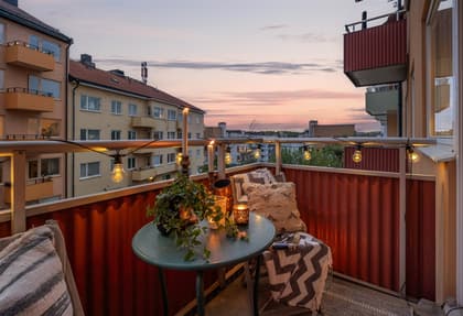 Balkong eller utsiktsbild