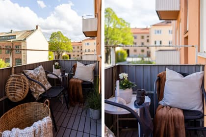 Balkong eller utsiktsbild