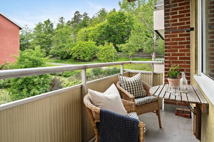 Balkong eller utsiktsbild