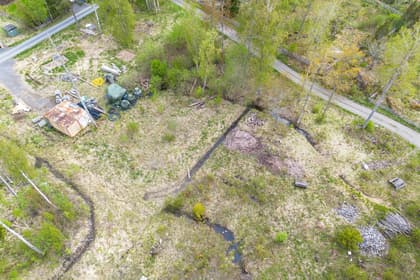 Illustrerad karta över fastigheten eller området