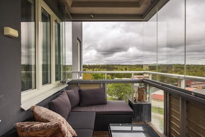 Balkong eller utsiktsbild